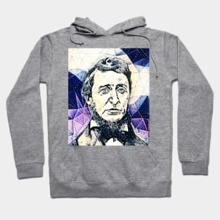 Henry David Thoreau Portrait | Henry David Thoreau Artwork 14 Hoodie